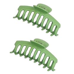 Zhuopai Kvinders Akryl Frosted Grab Clip Hår Klip Kombination Sæt set11