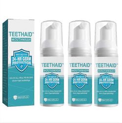 1/2/3kpl Teethaid Suuvesi Hammaskiven poisto Hampaiden valkaisu Paraneva Suun haavaumat Pahanhajuisen hengityksen poistaminen Karieksen Ehkäisemine...