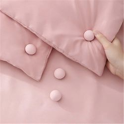 Champignon Quilt Holder Macaron Skridsikker Quilt Tæppe Clip Lukning Clip Holder Sengetøj