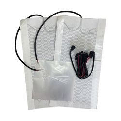 Universaali auton istuimen lämmitinsarja 12V hiilikuitulämmitystyynyt 2-tasoinen kaksoisohjauskytkinjärjestelmä Butto As Shown