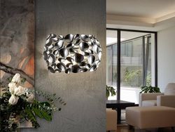 Schuller Lighting Narisa 2 Light Wall Lampe Krom, E14