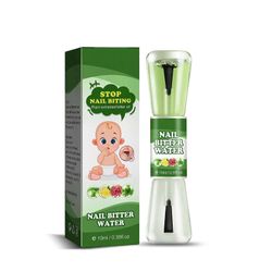 Ei puremista, lopeta kynsien pureskelu, katkera myrkytön kynsienhoito, syömisen esto lapsille