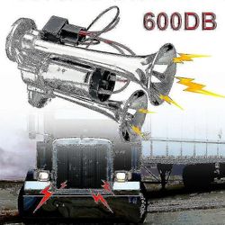 600db 12v dual trumpettia erittäin kova auto sähkötorvi kuorma-auto vene junakaiutin SGJG040304