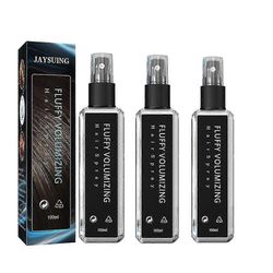 3kpl pörröinen volyymia lisäävä hiussuihke, Extra-volume Magic Spray, pitkäkestoinen kirkas, välitön volyymia aiheuttava kaikille hiustyypeille c