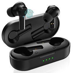 9d Tws Bluetooth5.0 ørepropper, Vandtæt trådløst sportsheadset, Stereo Hifi Bluetooth-øretelefoner, Berøringskontrol Støjreducerende Bluetooth-hove...
