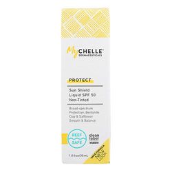 MyChelle Dermaceuticals Sun Shield Liquid SPF 50 Icke-tonad, 1.2 Oz (Förpackning med 1)