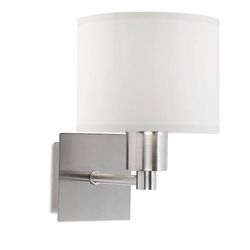 LEDS-C4 Lighting Lyon 1 Let indendørs væglampe satin nikkel, E27