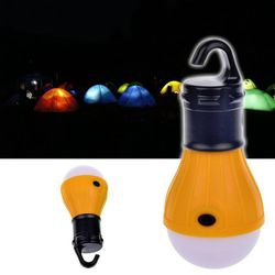 Camping Telt Tilbehør Mini Bærbar Lantern Emergency Light Gul