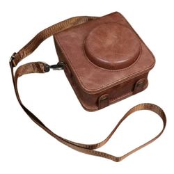 Tyyppi B Fujifilm Instax Mini 12 PU nahkaiselle kameralaukulle suojakansi olkahihnalla Monivärinen Style B