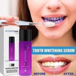 Hitoor 30ml tandblekningsserum ljusa bleka tänder reparation oral rengöringsvård Ta bort gult pigment färskt