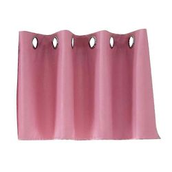 Yksivärinen ikkunaverho olohuone keittiön valo tukkivat verhot Kodin sisustus Vaaleanpunainen 132*46cm