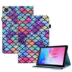 Huawei MatePad T 10S 10,1 tuuman tablettikotelo Monivärinen Wavy Pattern