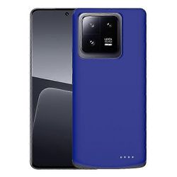 Xiaomi 13 Pro 5g 6800mah pehmeä reunalaturi takakotelo puhelin ladattava laajennettu akku - musta Sininen