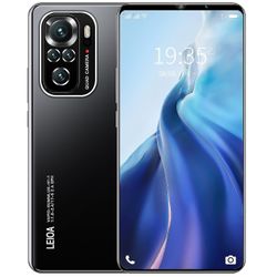 Ny ankomst N10 Pro 5G Smartphones 8GB Ram + 256GB Rom Android 9.1 OS 80mp Quad kamera 6.1 "tommer 5000 Mah batteri gaming telefon online cou Black