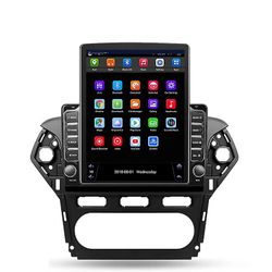 JIULUNET Android Auto Radio Ford Mondeo 4 mk4 2010-2013 2014 Carplay Car -soitin Tesla-tyyliin 9.7 tuumaa