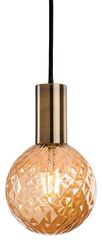 Firstlight Lighting Hudson 1 let loft vedhæng Antik messing, E27