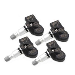 4 kpl / erä 433MHZ - 5 6 7 x1 x3 x4 36106798872 36106874830 TPMS rengaspaineen valvontajärjestelmä musta