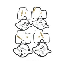 4 sarja Honda CBR900RR S33BJ 1996-1999 CBR 900 moottoripyörän kaasuttimen korjaussarjalle kelluva neula Ga musta & kulta