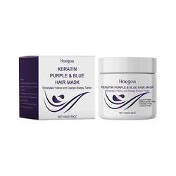 1/2/3 kpl keratiinin violetti hiusnaamio vaaleiden ja valkaistujen hiusten syvähoitoon, vähentää haarautumista, kuivuutta ja hiusten katkeilua, kos...
