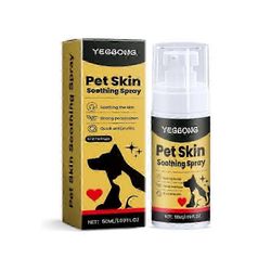 Lemmikkien ihosuihke Koiran ja kissan ihonhoitosuihke, Rauhoittava suihke Puhdistaa ja pehmentää ihoa, Rauhoittava kutinaa ehkäisevä suihke Ravitse...