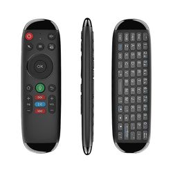 Remote Controls M6 Smart Flying Air Keyboard Mouse Mini Voice Remote Uden baggrundsbelysning til Android Laptop Tv Box