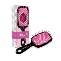 Gemdeck Unbrush Detangling Brush, Unbrush Wet &; Dry Vented Detangling Hair Brush Hairbrush Rosa