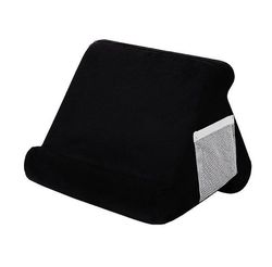 Yunshu Tablet Soft Pillow Stand Til Ipads Multi-vinkel Lap Stand Mobiltelefon Holder sort