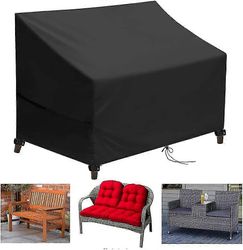 Puutarhapenkin kansi, 2-paikkainen ja ulkopuutarhan penkin kansi, puutarhakalusteiden suojakansi, 420d Oxford-kangaskansi puutarhasohvalle, Waterpro