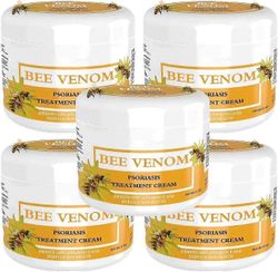 3-5kpl Psoriaises Cream, Mehiläismyrkky Psoriaises Cream Skin Relief Anti-kutina Cream Ihonhoitotuotteet 5 kpl