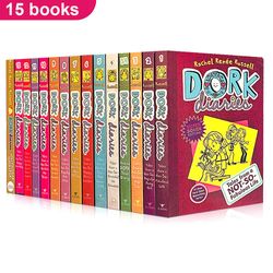 Dork Diaries Af Rachel Renee Russell 15 bøger samling sæt børns engelske bøger 15 bøger sæt