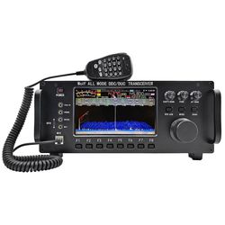 20w 0-750MHz Wolf All Mode Ddc/duc Transceiver Mobile Radio Lf/hf/6M/vhf/uhf Transceiver til Ua3reo med Wifi funktion sort