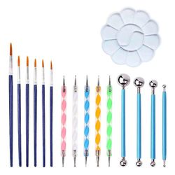 16 Pcs mandala diy maleri diamant pen malet kunst værktøjer