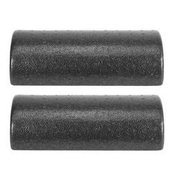 1Pari 30cm puolipyöreä vaahtorulla jooga Pilates urheilu kuntolaitteet Tasapainotyyny joogalohkot musta