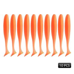 Wobblers Karpe Fiskeri Soft Lokker Silikone Kunstig Plast Easy Shiner Lokkemad Type 1 75mm 10pcs