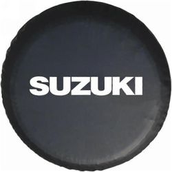 Varapyörän suojus Suzuki Jimny 20122017, varapyörän suojuksen renkaan suojus ajoneuvon lisävaruste varapyörälaukku auto, 16 tuuman vakio 16 tuumaa.