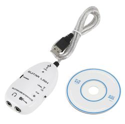 Coosilo Usb Guitar Link-kabel hvid