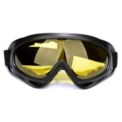 Lbq Snowboard Skibriller Gear Skiløb Sport Voksenbriller Anti-tåge Uv Dual Lens Sandtætte briller til mænd Kvinder Vinter udendørs 3