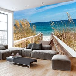 IlyDecor Carta da parati - Sommer ved havet 300x210