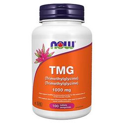 Now! TMG (trimetyyliglysiini), 1 000 mg, 100 tablettia tähän mennessä