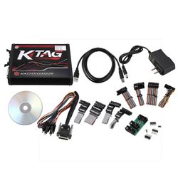 KTAG V7.020 V2.23 Chip Tuning Tool Programming Tool Kit Master -versio rajoittamattomalla tunnuksella Punamusta