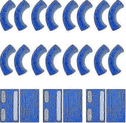 20 kpl nenäkanyyli korvatyynyt pehmeä happi korvatyynyt happiletku tyyny (tummansininen)