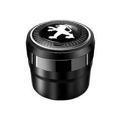 Musta auton tuhkakuppi yhteensopiva Dongfeng Peugeot -mallien kanssa, mukaan lukien 308, 408, 3008, 308s, 301, 4008, 307 ja 508