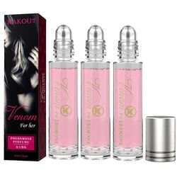 10 ml Venom Pheromone Fragrance Perfume naisille pitkäkestoinen stimuloiva 3pcs