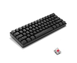 ANNE Pro2 RGB väri taustavalo langaton Bluetooth-yhteensopiva mekaaninen pelinäppäimistö - punainen akseli musta