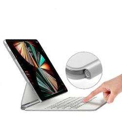 Magic Keyboard For Ipad 12.9 - Multi-touch Trackpad, Bluetooth Connection - Englanti valkoinen