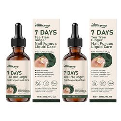 7 päivää teepuu inkivääri kynsisienihoidot ravitsevat vahvistavat kynnet neste terveempään kasvuun 2pcs