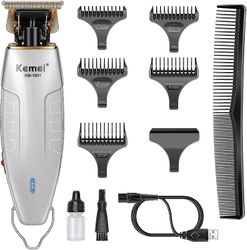 Syhle Kemei Professional Hair Trimmer 0mm baldheaded hiustenleikkuri miehille akku parta yksityiskohta hoitosarjat