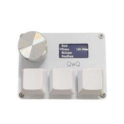 Osu O3c Rapid Trigger Hall -kytkimet Wooting magneettiset punaiset kytkimet näppäimistö nuppinäytöllä Kopioi liitä laukaus (valkoinen)