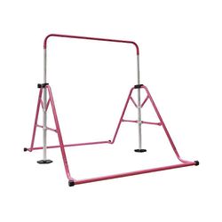 Hauskoja voimistelutankoja Laajennettava lasten koulutus Apina Taitettavat tangot Kiipeilytorni vaaleanpunainen