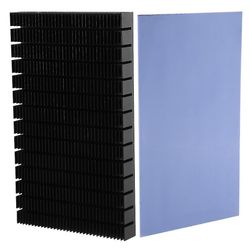 DIY aluminium radiator til Rtx 3080 3090 grafikkort bagside Vram, Mod Gpu bagplade 150x90x15mm